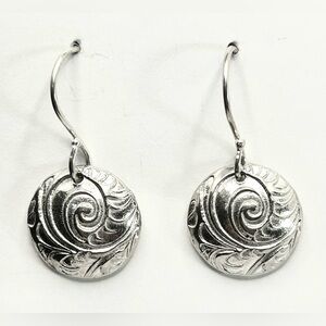 Kenneth Cole Earrings- silver